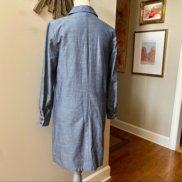 ANN MASHBURN Bella Lace-Up Chambray Dress - Picture 4 of 7